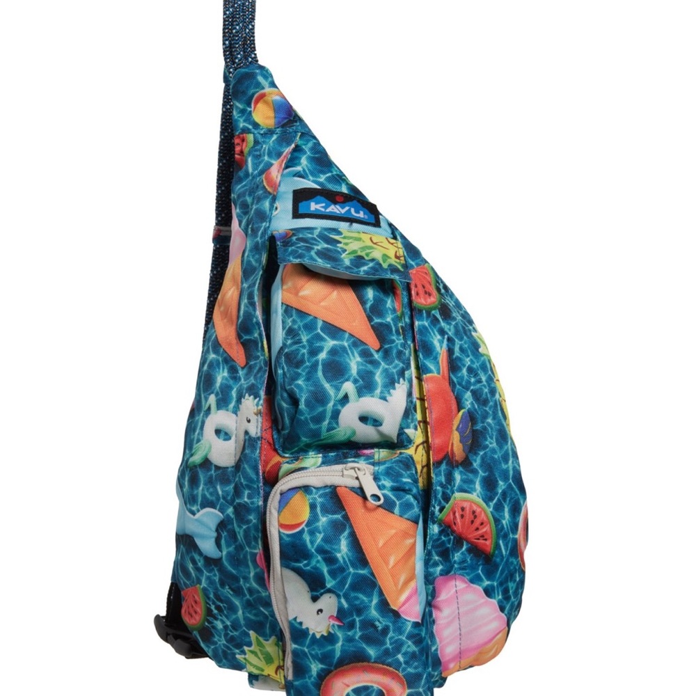 Last 1! NEW Kavu Mini Rope Sling Bag Float Riot